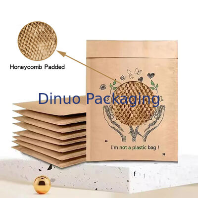 Máy gửi thư bìa giấy kraft có thể phân hủy 100% có thể phân hủy sinh học