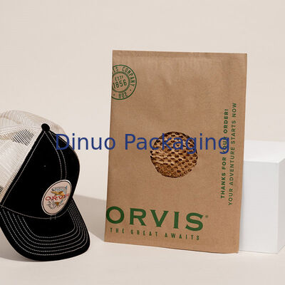Máy gửi thư bìa giấy kraft có thể phân hủy 100% có thể phân hủy sinh học