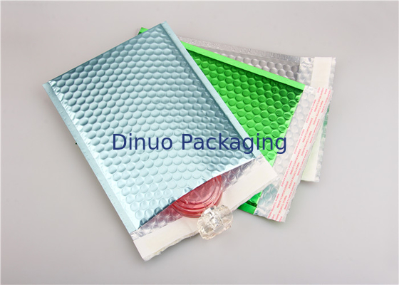 Thư gửi bong bóng kim loại đầy màu sắc, phong bì vận chuyển kim loại chống rách