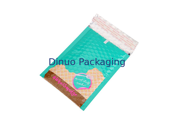 Lake Blue Metal Bubble Mailers Padded Envelopes 145x210mm #C Dành cho Son môi