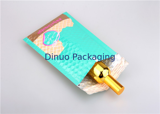 Lake Blue Metal Bubble Mailers Padded Envelopes 145x210mm #C Dành cho Son môi