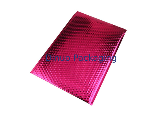 Hộp thư bong bóng màu hồng kim loại chống tĩnh điện, Túi bọc bong bóng 135x210 # -AC