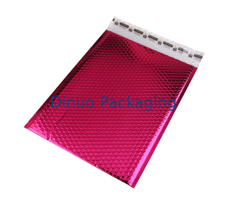 Hộp thư bong bóng màu hồng kim loại chống tĩnh điện, Túi bọc bong bóng 135x210 # -AC