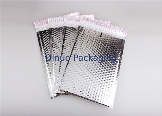 Tự đóng dấu thư bạc bong bóng kim loại, phong bì bong bóng có thể tái chế