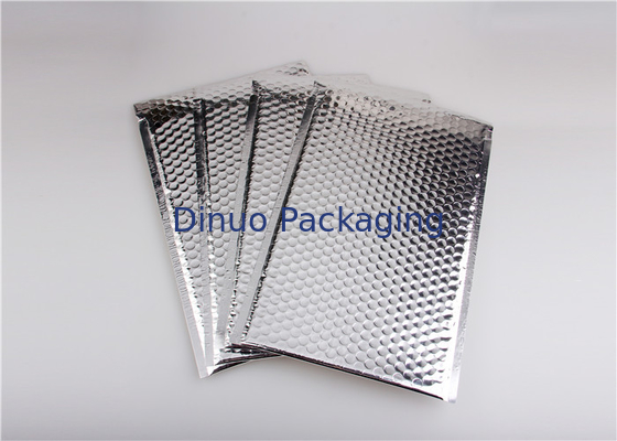 Tự đóng dấu thư bạc bong bóng kim loại, phong bì bong bóng có thể tái chế