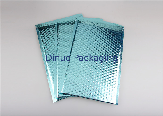 Màu ngọc lam Bong bóng kim loại Thư gửi đệm Phong bì 360x460 # Kích thước A3