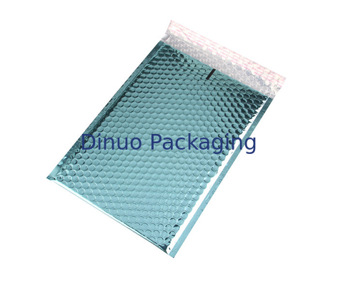 Màu ngọc lam Bong bóng kim loại Thư gửi đệm Phong bì 360x460 # Kích thước A3