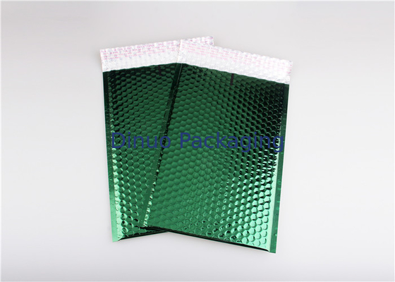 Tearproof kim loại bong bóng Mailers Màu xanh đậm Màu vuông vuông độn