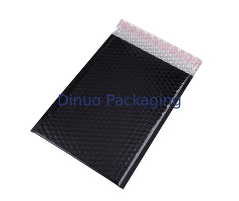 Bền bỉ kim loại màu đen Mailers Biodegradable không thấm nước để vận chuyển
