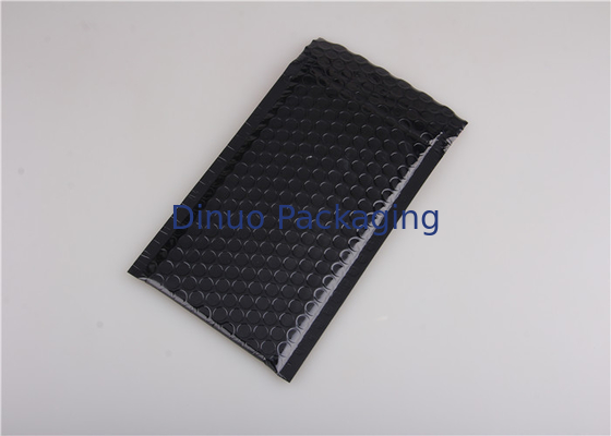 Bền bỉ kim loại màu đen Mailers Biodegradable không thấm nước để vận chuyển