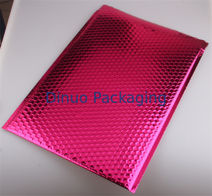 Có thể tái chế bong bóng kim loại màu Mailers, bong bóng vận chuyển túi chống ẩm