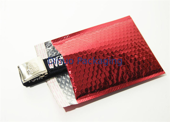 Có thể tái chế bong bóng kim loại màu Mailers, bong bóng vận chuyển túi chống ẩm