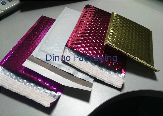Vận chuyển kim loại màu Phong bì bong bóng trang trí Mailers Chống sốc