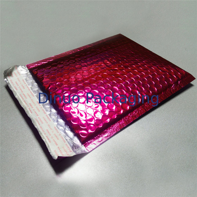 Có thể tái chế bong bóng kim loại màu Mailers, bong bóng vận chuyển túi chống ẩm