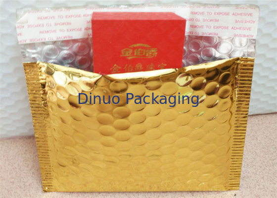 Vận chuyển nhẹ bong bóng kim loại Mailers, phong bì bong bóng màu