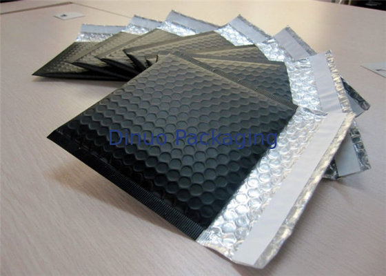 PET Black Bubble Lined Envelopes, 6x10 Bubble Mailers Kích thước 0 Sức mạnh tác động