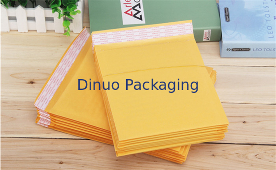 Kích thước tùy chỉnh Kraft Bubble Mailers 3 X 10 Air Bubble Envel Rách kháng