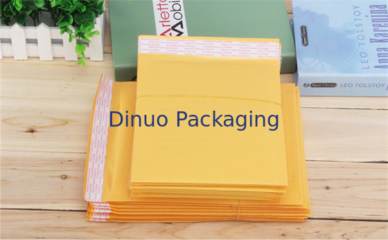 Kích thước tùy chỉnh Kraft Bubble Mailers 3 X 10 Air Bubble Envel Rách kháng