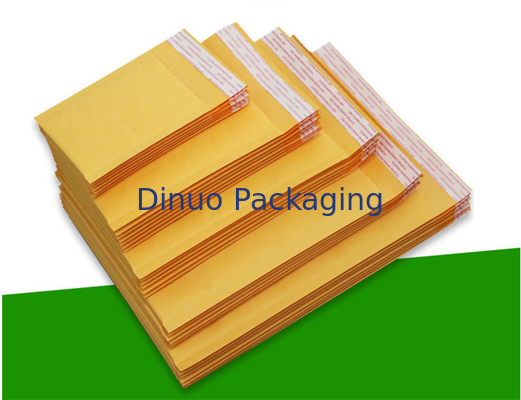 Giấy kraft có thể phân hủy sinh học Giấy tự dán bong bóng Kích thước 6 12,5 X 19 để vận chuyển