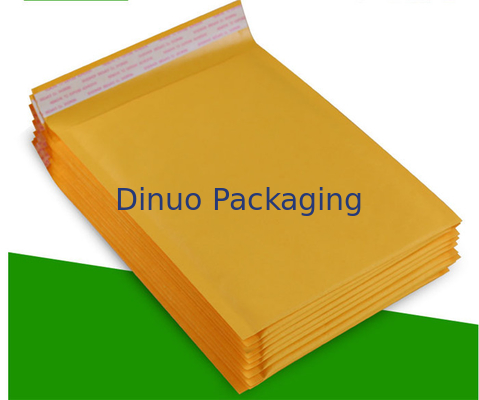 Giấy kraft có thể phân hủy sinh học Giấy tự dán bong bóng Kích thước 6 12,5 X 19 để vận chuyển