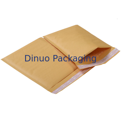 Công nghiệp giao hàng Thư gửi bong bóng giấy kraft / Phong bì vận chuyển bong bóng 245x330 # A4