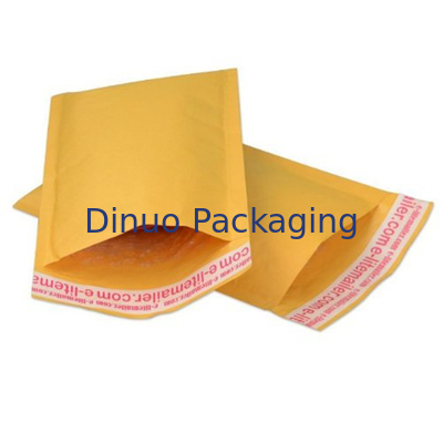 Công nghiệp giao hàng Thư gửi bong bóng giấy kraft / Phong bì vận chuyển bong bóng 245x330 # A4