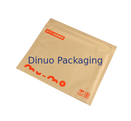 Tùy chỉnh in 4 "x8" Kraft Bubble Mailers Courier Size 000 Phong bì độn