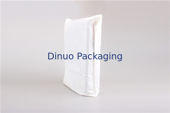 White Padded Bubble Poly Mailer Phong bì để mua sắm trực tuyến / chuyển phát nhanh