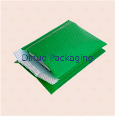Green Color Poly Bubble Mailers Size 1 Air Bubble Envel Self Dính