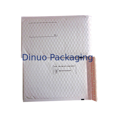 Phong bì bong bóng trắng Poly Bubble Mailers Tự niêm phong cho sách / DVD / Quà tặng