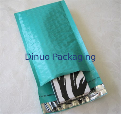 Green Color Poly Bubble Mailers Size 1 Air Bubble Envel Self Dính