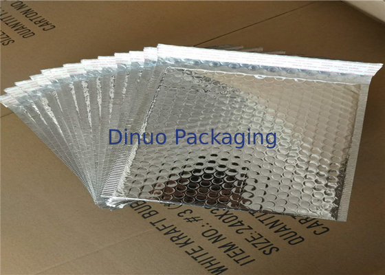 Vận chuyển nhẹ bong bóng kim loại Mailers, phong bì bong bóng màu