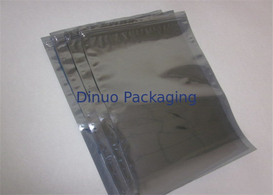Logo tùy chỉnh Túi che chắn Ziplock ESD Bằng chứng tĩnh cho Bao bì PCB / IC