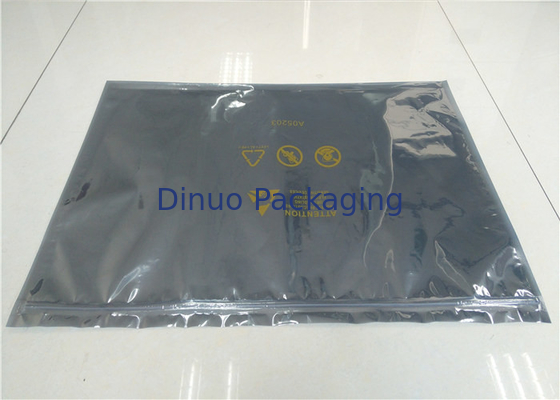 Logo tùy chỉnh Túi che chắn Ziplock ESD Bằng chứng tĩnh cho Bao bì PCB / IC
