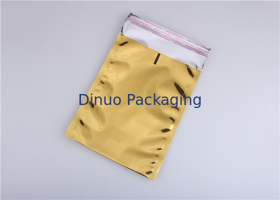 Túi màu vàng nhôm có thể khóa lại, bao bì thực phẩm
