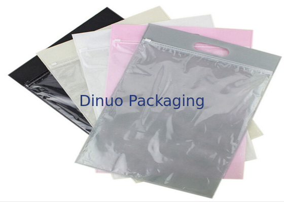 Gói may túi nhựa PP có tay cầm và đóng cửa Ziplock