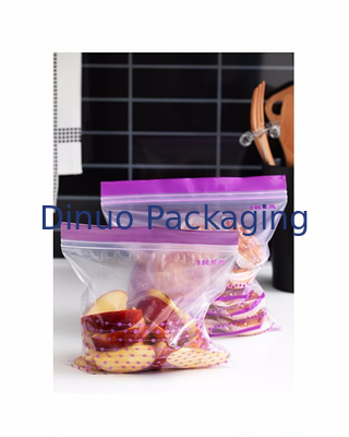 Túi nhựa có thể khóa lại cho Bao bì thực phẩm, Túi nhựa tùy chỉnh ZipLock