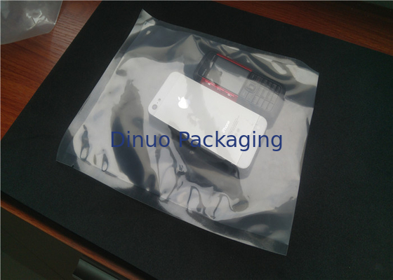 Túi nhựa nylon trong suốt # 180 * 220mm đối với bao bì sản phẩm điện tử