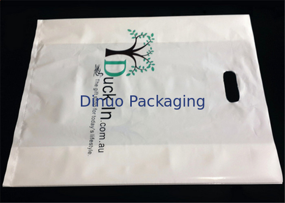 Chất liệu LDPE Quần áo Bao bì nhựa Túi có Tay cầm Logo tùy chỉnh In