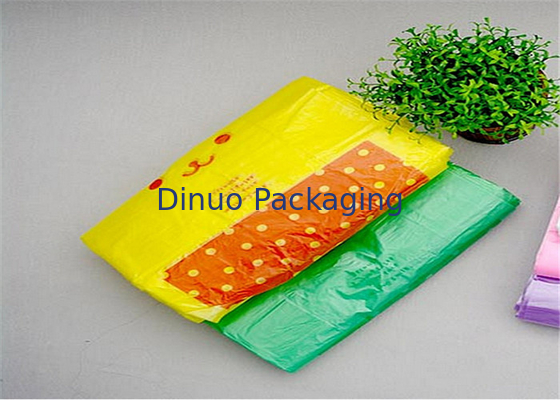 Túi nhựa Poly 320 * 400mm có tay cầm, túi nhựa mua sắm Logo tùy chỉnh