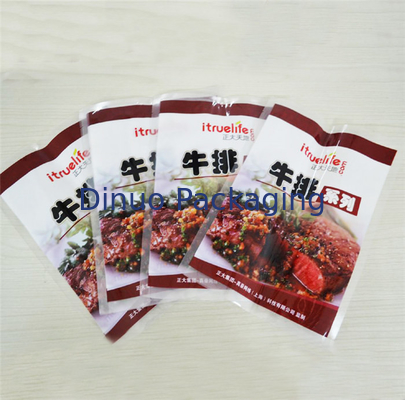 Nhỏ tùy chỉnh thực phẩm in bao bì Túi tự dính niêm phong độ ẩm Bằng chứng
