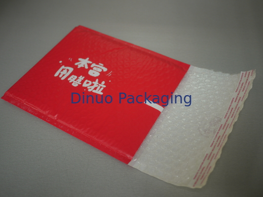 Red Bubble Lined Poly Mailers Padded Envelopes 10.5 X 16 # 5 Chống đâm thủng