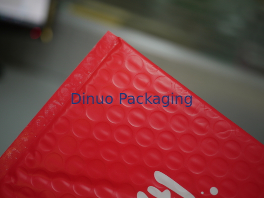 Red Bubble Lined Poly Mailers Padded Envelopes 10.5 X 16 # 5 Chống đâm thủng