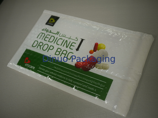 Gói chống sốc Poly Bubble Gói phong bì / Túi vận chuyển độn 7.25 "X8" #CD