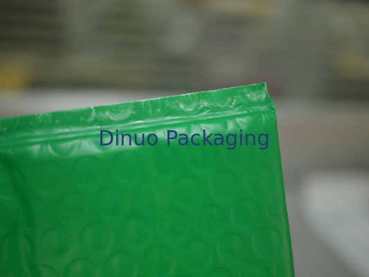 Màu xanh lá cây Poly Mail Mail, bong bóng vận chuyển phong bì cách nhiệt