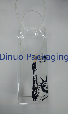 Túi nhựa trong suốt PVC chống nước Túi nhựa có tay cầm Eco thân thiện