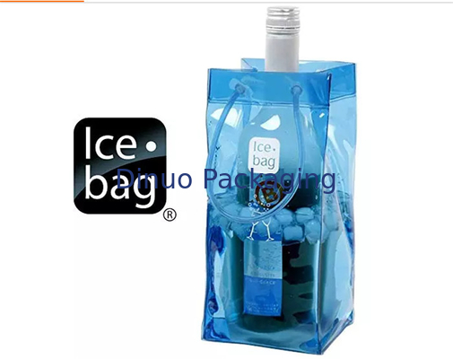 Bảo mật chuỗi xử lý Túi bao bì PVC, Túi nhựa đựng rượu tái sử dụng