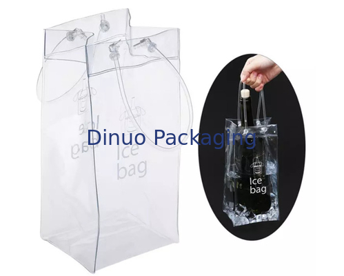 Bảo mật chuỗi xử lý Túi bao bì PVC, Túi nhựa đựng rượu tái sử dụng