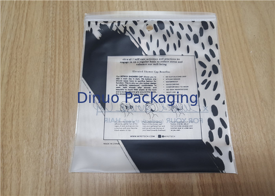 Zipper đóng cửa Túi bao bì PVC không thấm nước cho mũ tắm du lịch
