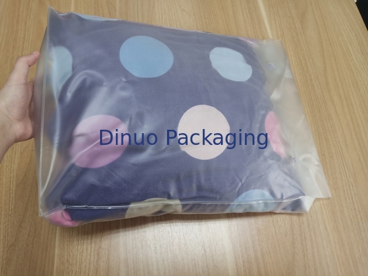 Rõ ràng túi bao bì PVC với nút cho gối và gói phù hợp với bốn mảnh